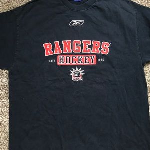 Vintage Rangers Hockey Tee